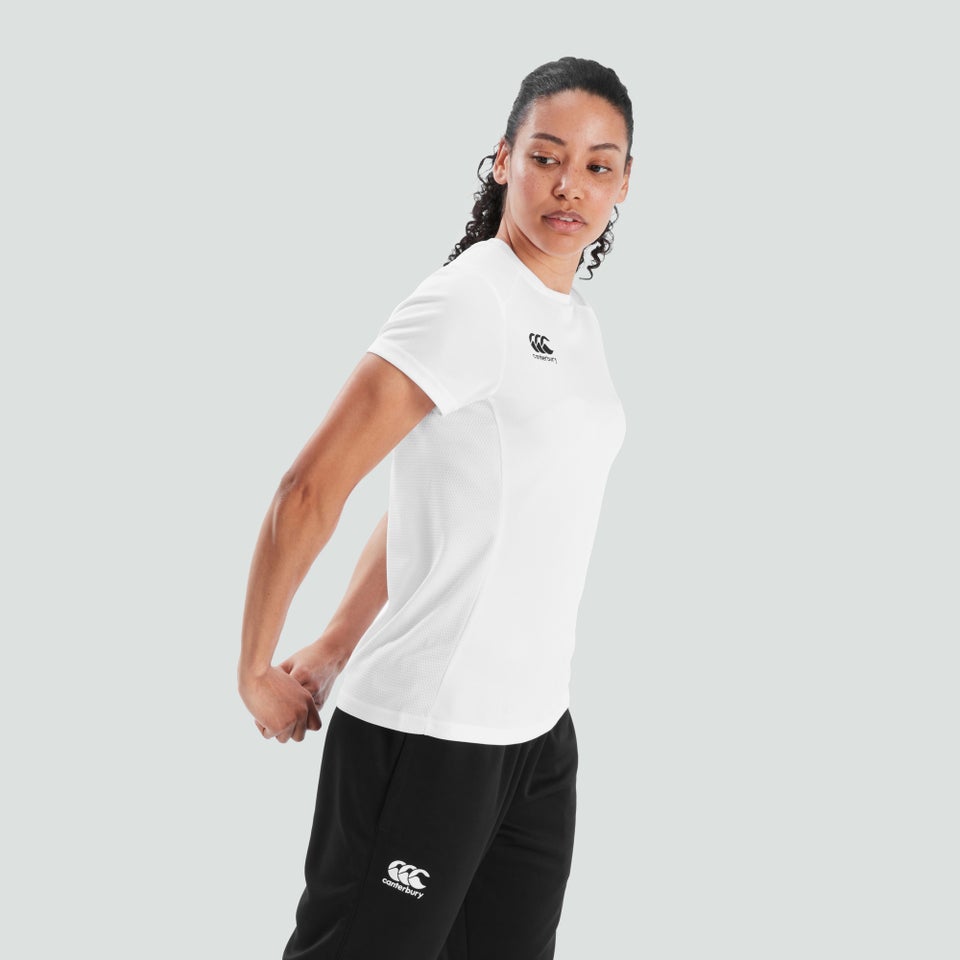 CANTERBURY CLUB DRY TEE AF WHITE