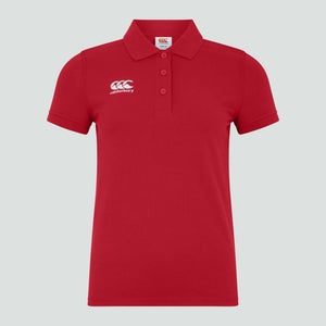 Junior Unisex Waimak Polo Shirt Red