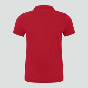 CANTERBURY WAIMAK POLO SHIRT KIDS FLAG RED