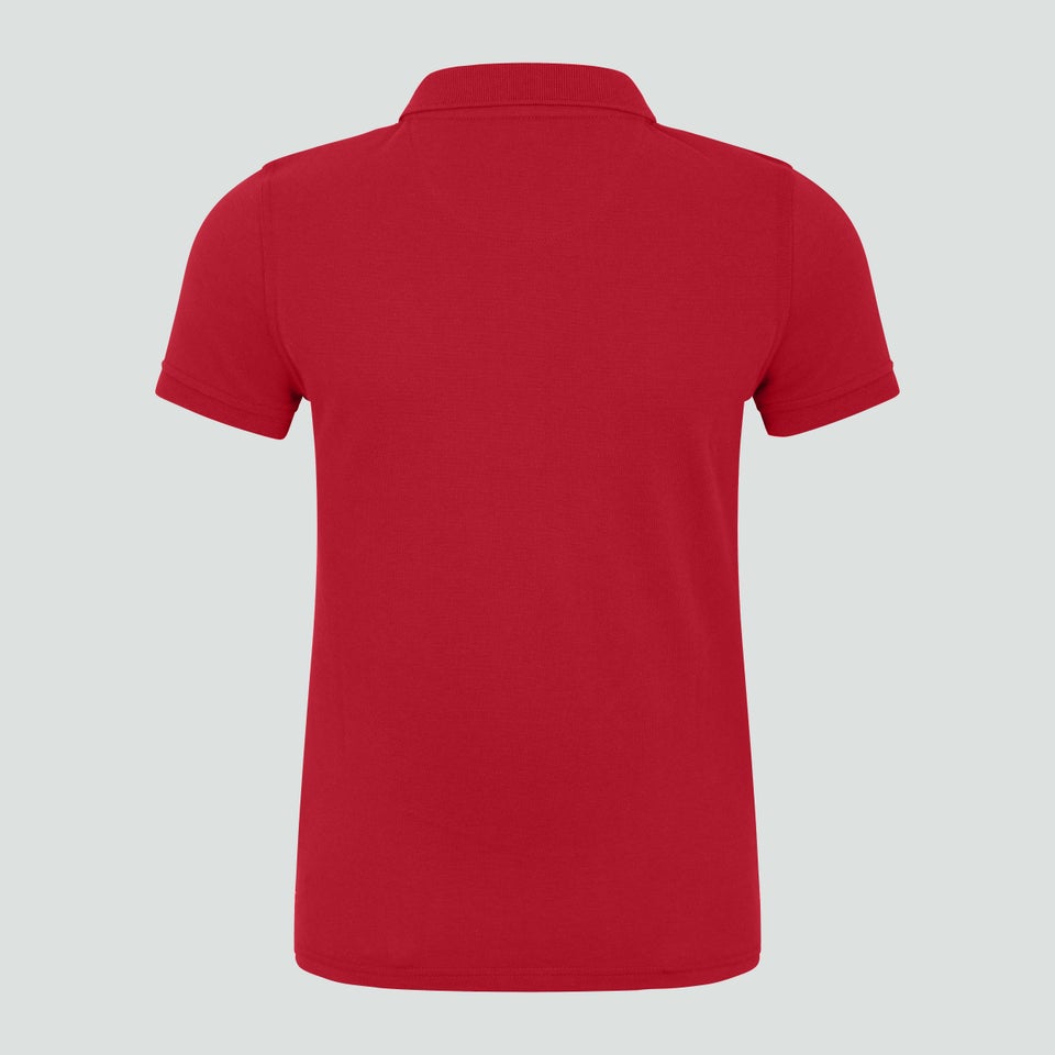 Junior Unisex Waimak Polo Shirt Red