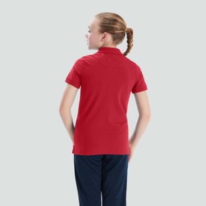 CANTERBURY WAIMAK POLO SHIRT KIDS FLAG RED