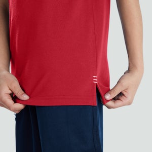 Junior Unisex Waimak Polo Shirt Red