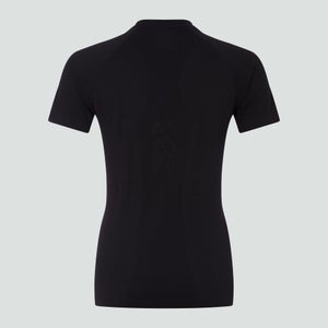 CANTERBURY SEAMLESS TEE V2 AF BLK/GRY