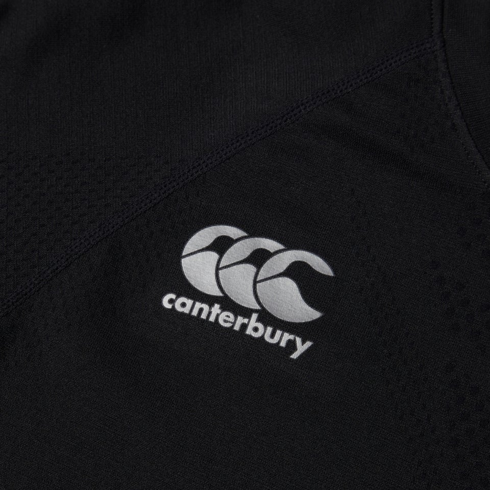 CANTERBURY SEAMLESS TEE V2 AF BLK/GRY