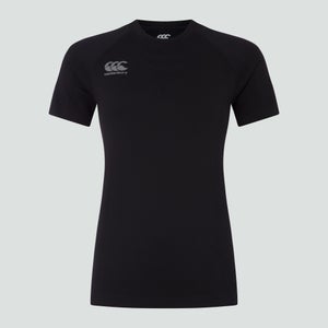 CANTERBURY SEAMLESS TEE V2 AF BLK/GRY