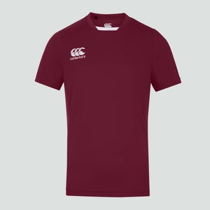 CANTERBURY CLUB DRY TEE JM MAROON