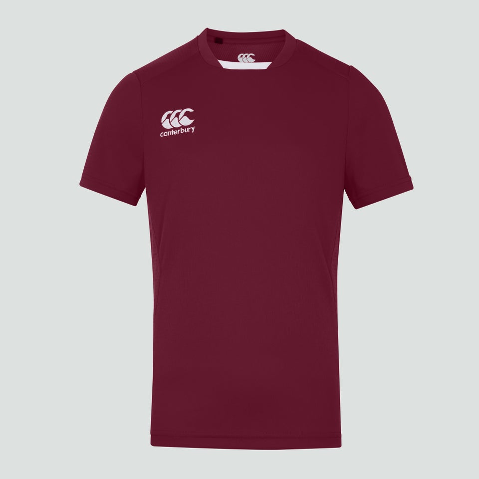 CANTERBURY CLUB DRY TEE JM MAROON