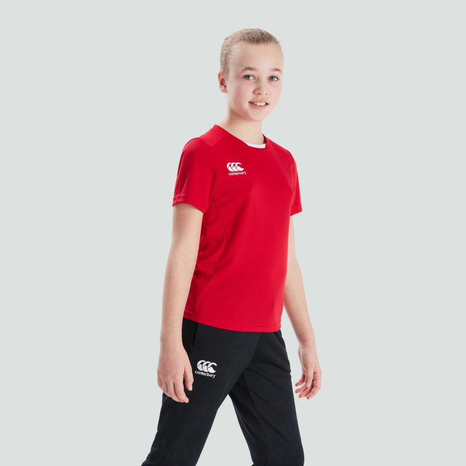 CANTERBURY CLUB DRY TEE JM FLAG RED