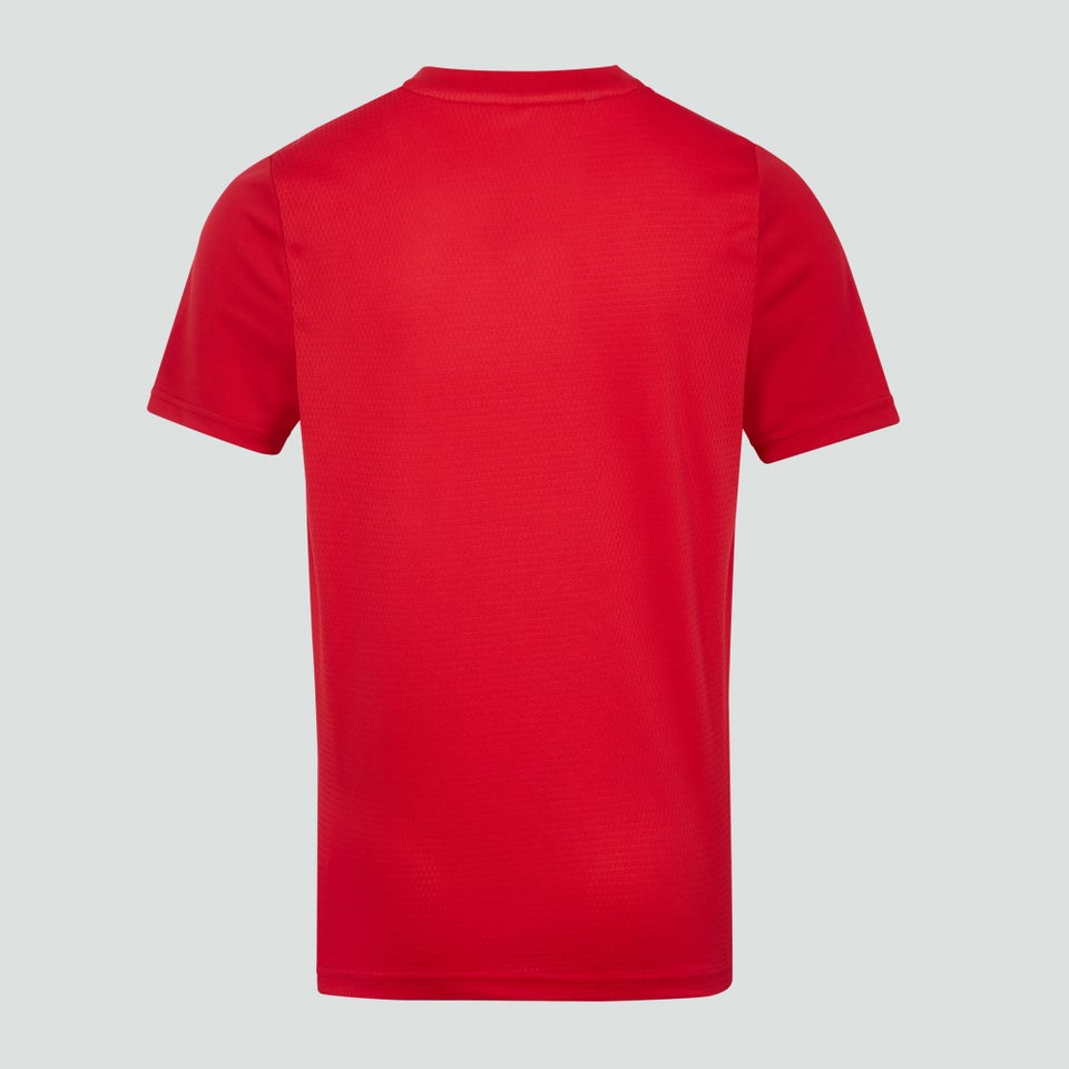CANTERBURY CLUB DRY TEE JM FLAG RED