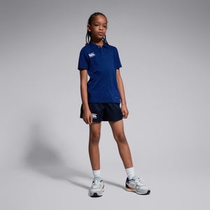 Junior Unisex Club Dry Polo Shirt Blue