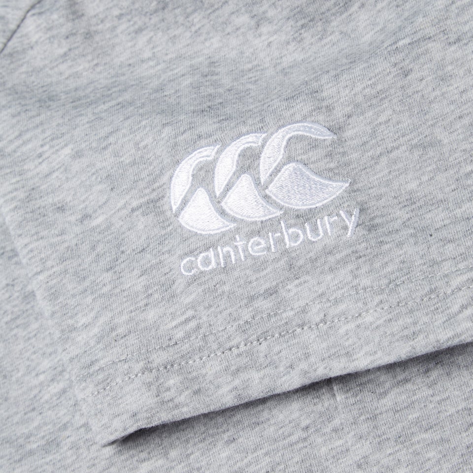 CANTERBURY CLUB PLAIN TEE JM GREY