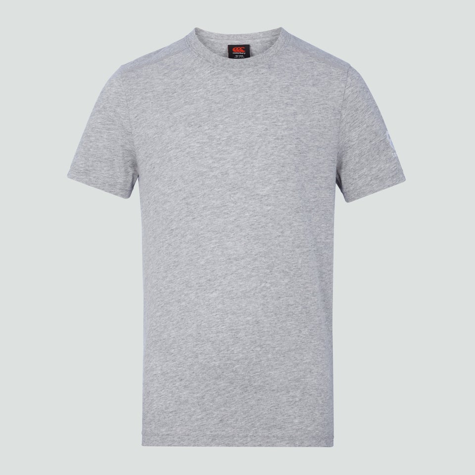 Junior Unisex Club Plain Tee Grey