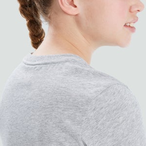 Junior Unisex Club Plain Tee Grey