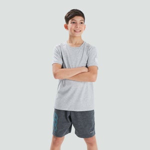 Junior Unisex Club Plain Tee Grey