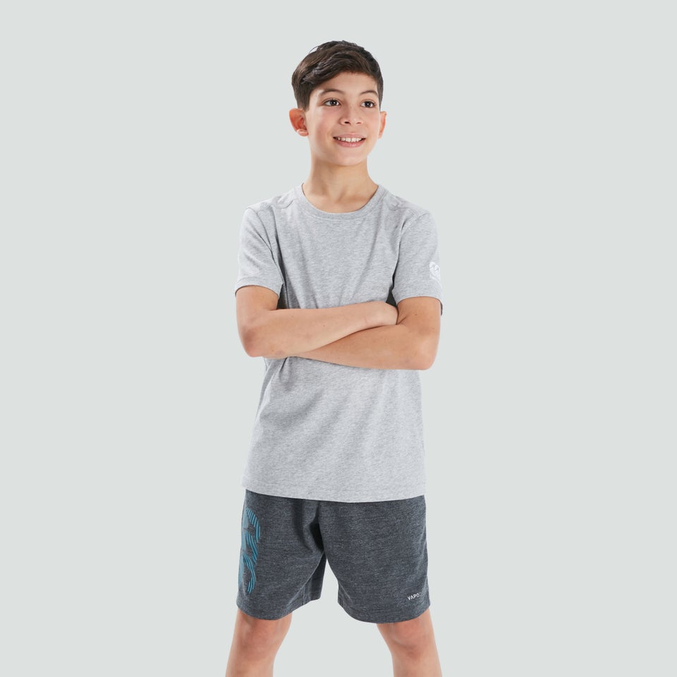 Junior Unisex Club Plain Tee Grey