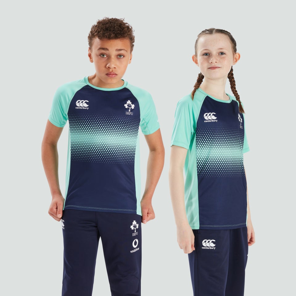 Junior Unisex Ireland Superlight Training T-Shirt Green