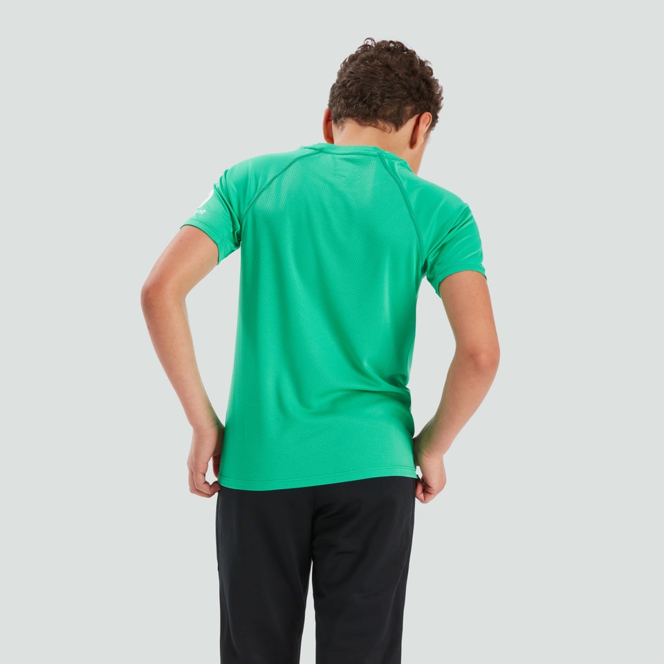 Junior Unisex Ireland Superlight Training T-Shirt Green