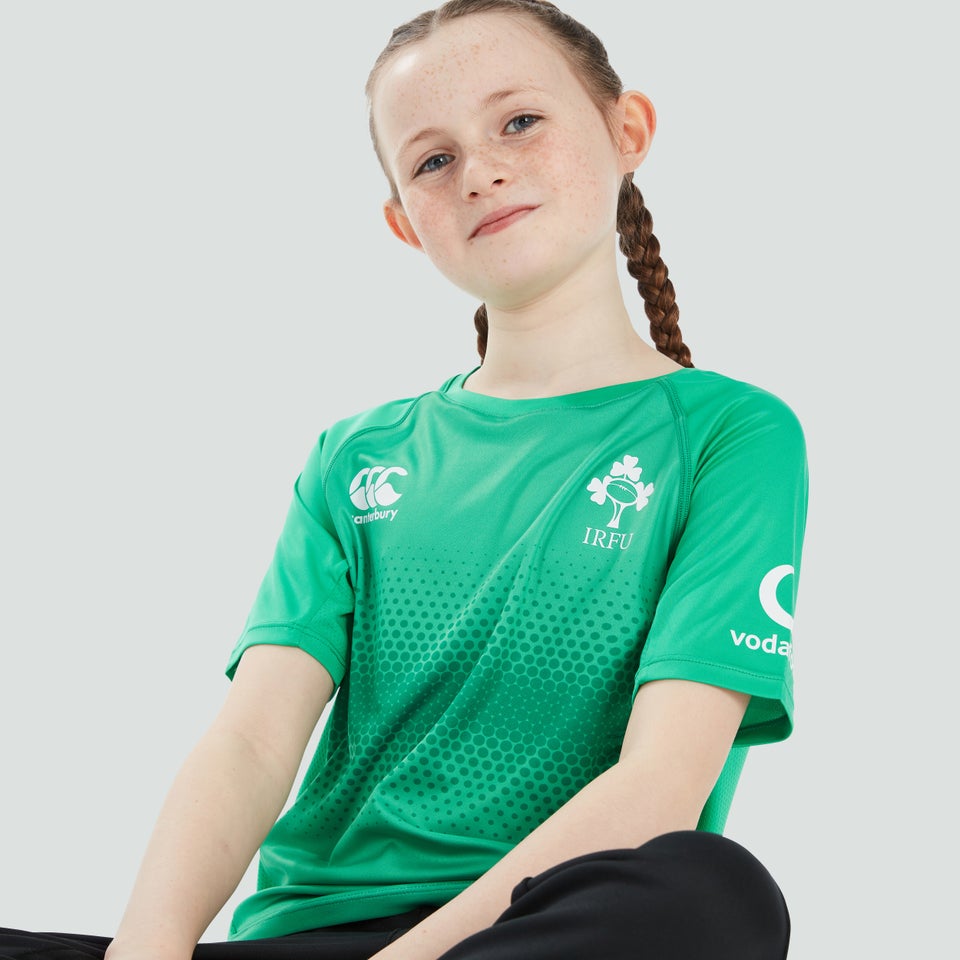 Junior Unisex Ireland Superlight Training T-Shirt Green