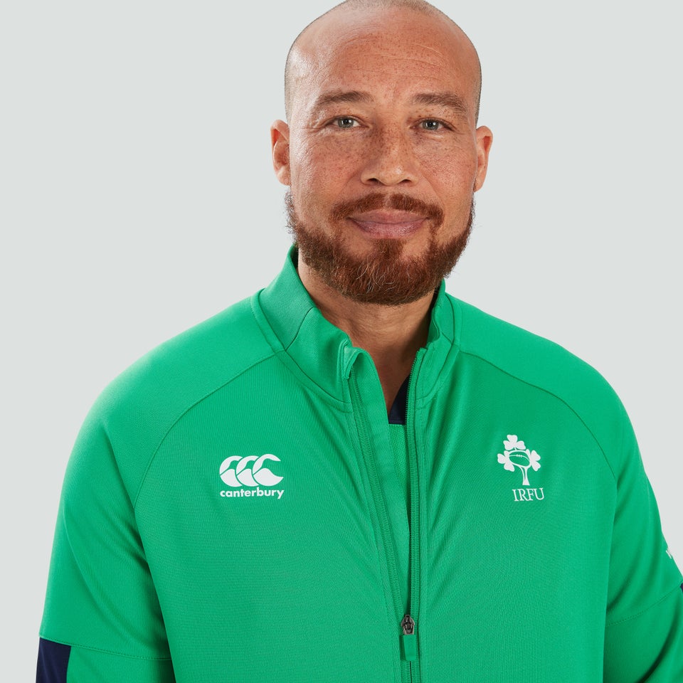 CANTERBURY IRELAND TRAVEL JACKET AM GREEN