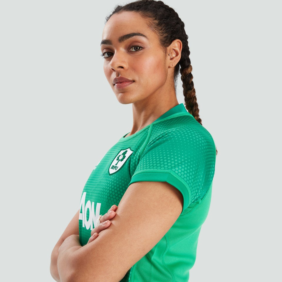Womens Ireland Vapodri Home Pro Jersey Green