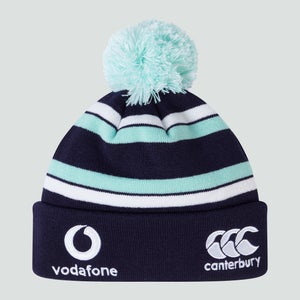 Adult Unisex Ireland Bobble Hat Blue