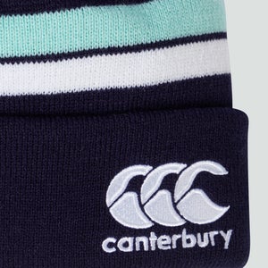 Adult Unisex Ireland Bobble Hat Blue