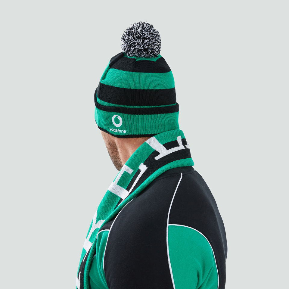 Unisex Ireland Heritage Bobble Hat Green