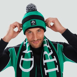 Unisex Ireland Heritage Bobble Hat Green