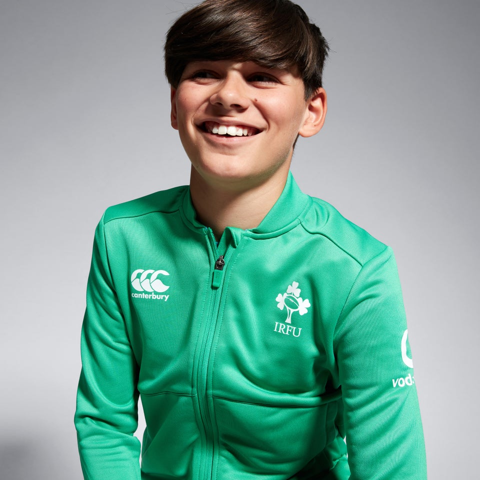 Junior Unisex Ireland Kids Tracksuit (Set) Green/Blue