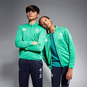 JUNIOR UNISEX IRELAND KIDS TRACKSUIT (SET) GREEN/BLUE - AGE 8