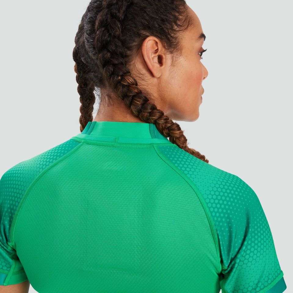 Womens Ireland Team Vapodri Home Test Jersey Green