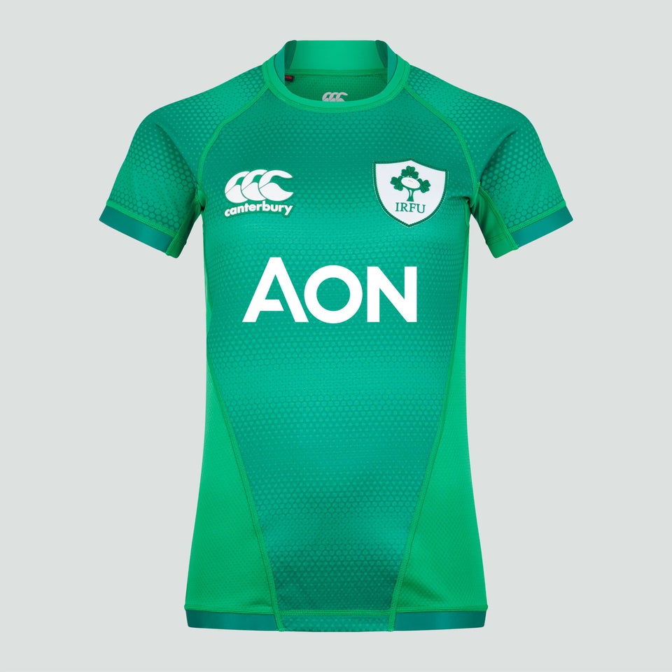 Womens Ireland Team Vapodri Home Test Jersey Green