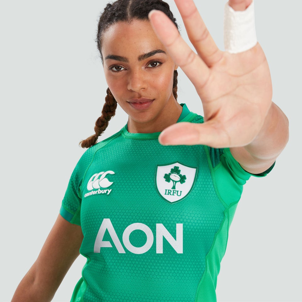 Womens Ireland Team Vapodri Home Test Jersey Green