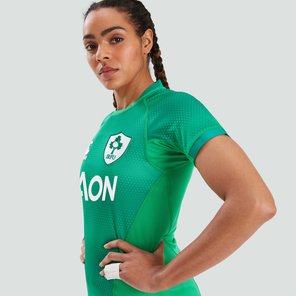Womens Ireland Team Vapodri Home Test Jersey Green