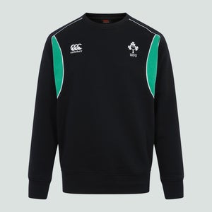 Mens Ireland Classic Crew Sweatshirt Black/Green
