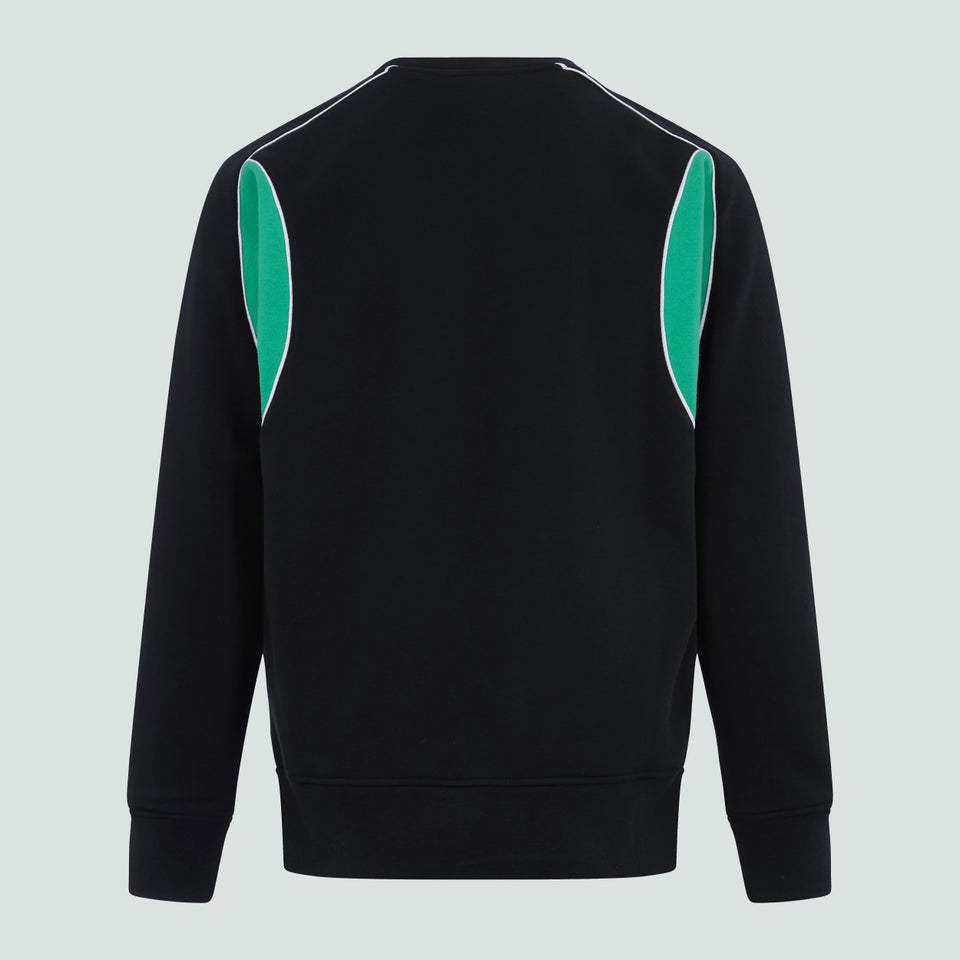 Mens Ireland Classic Crew Sweatshirt Black/Green