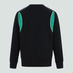 Mens Ireland Classic Crew Sweatshirt Black/Green