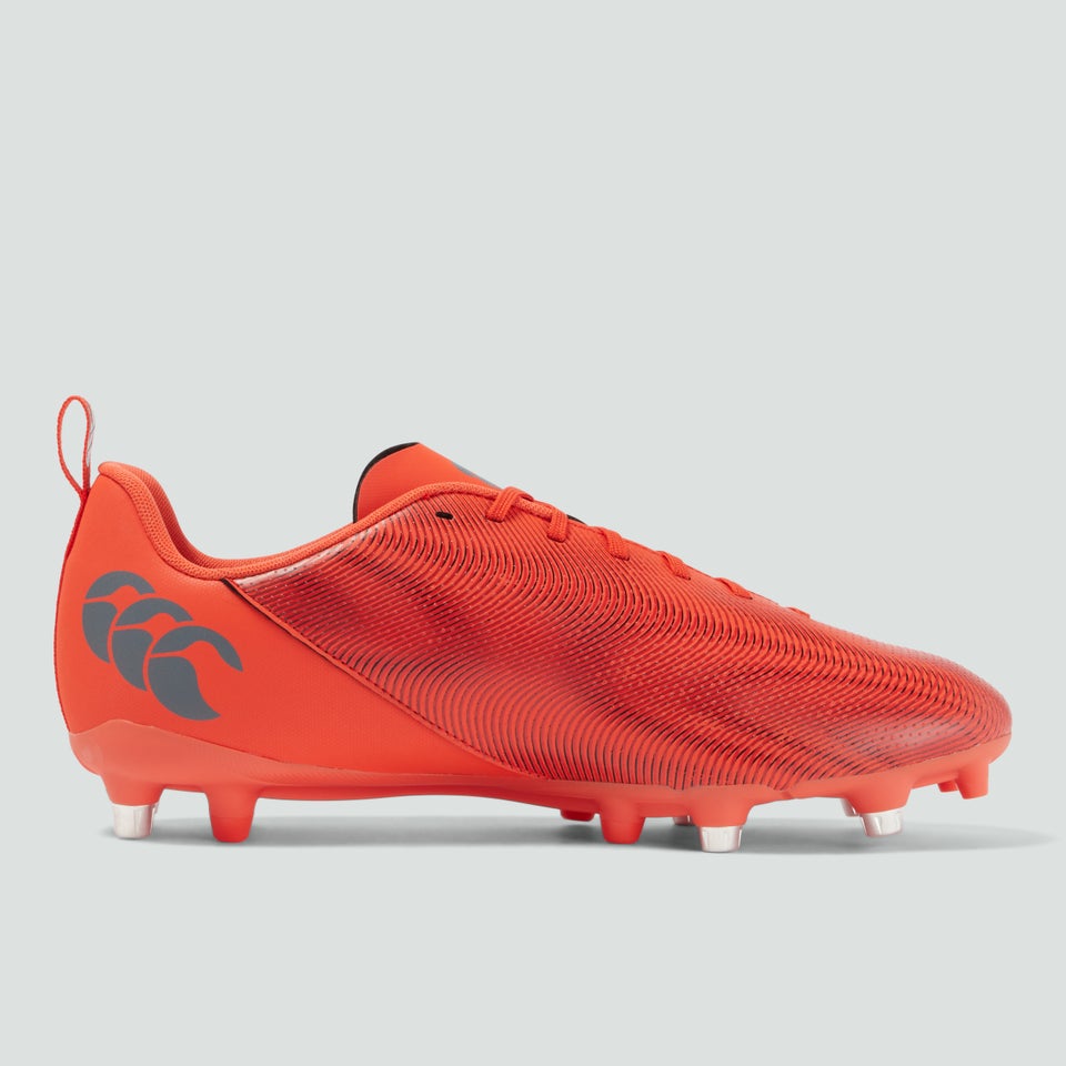 Adult Unisex Speed Team Soft Ground Boots Orange/Grey