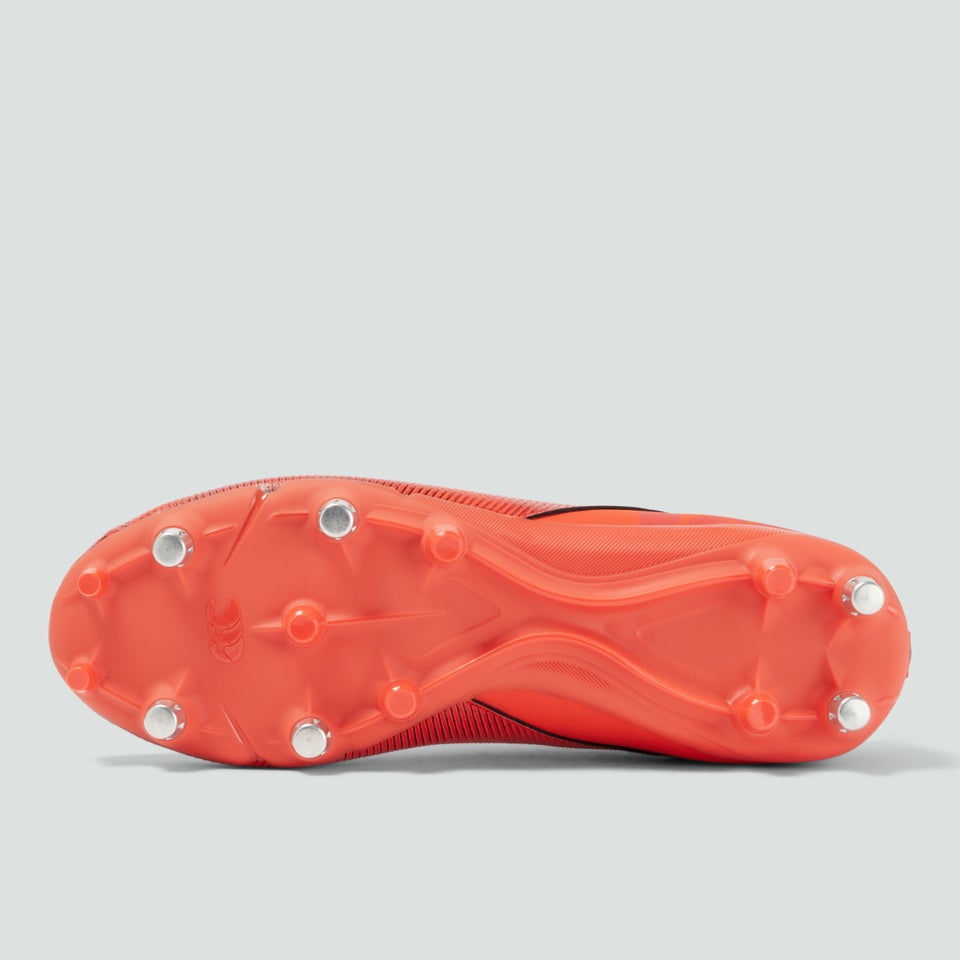 Adult Unisex Speed Team Soft Ground Boots Orange/Grey