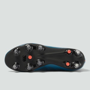 Adult Unisex Stampede Pro Soft Ground Boots Blue/Black/Orange