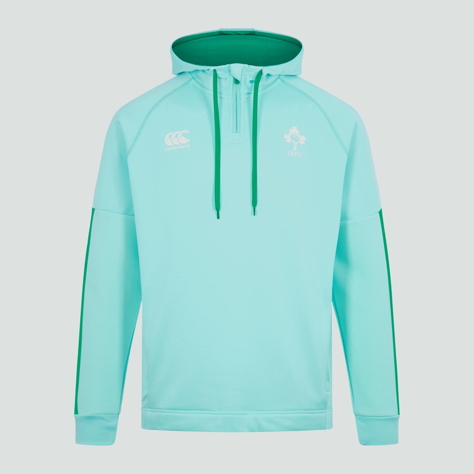 Mens Ireland Zip Training Hoody Green