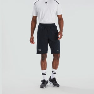 CANTERBURY FLEECE SHORT ZIP POCKET AM BLK - XL