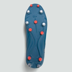 Adult Unisex Speed Pro Soft Ground Boots Blue/Grey/Orange