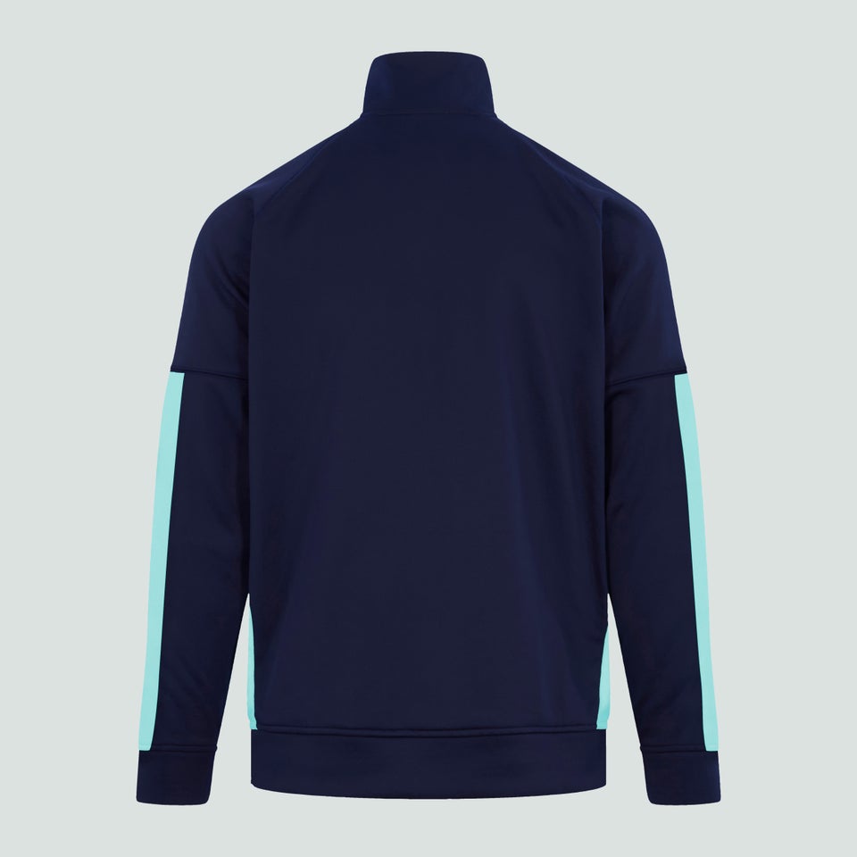 Junior Unisex Ireland 1/2 Zip Training Top Blue