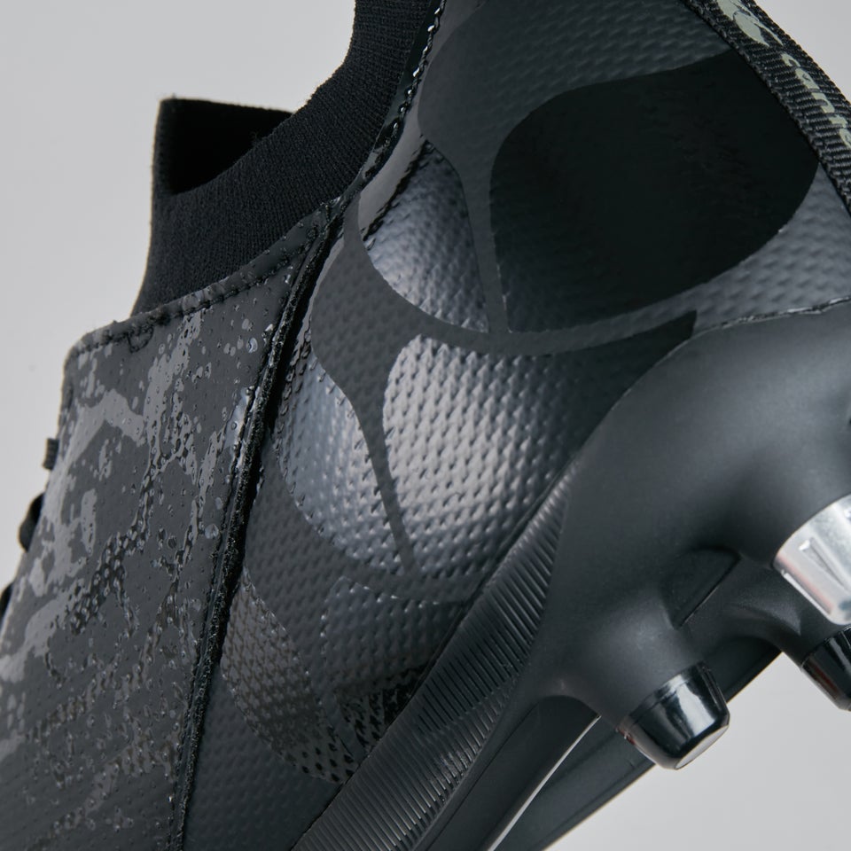 Adult Unisex Speed Pro Soft Ground Boots Black/Grey