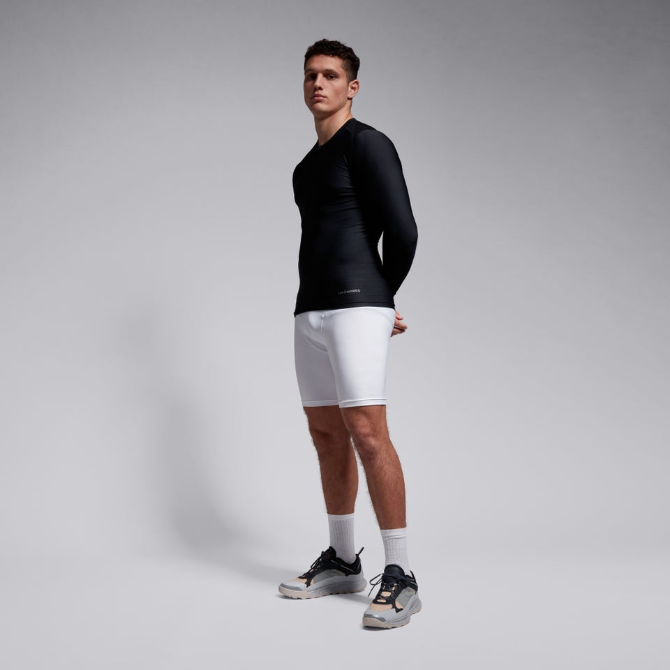CANTERBURY THERMOREG BASELAYER SHT NB AM BRT WHT