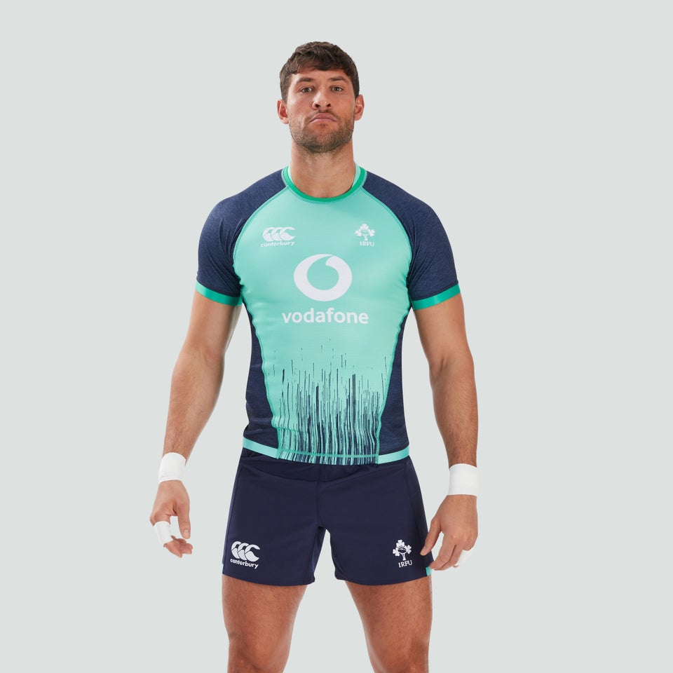 Mens Ireland Vapodri+ Training Test Jersey Green Canterbury