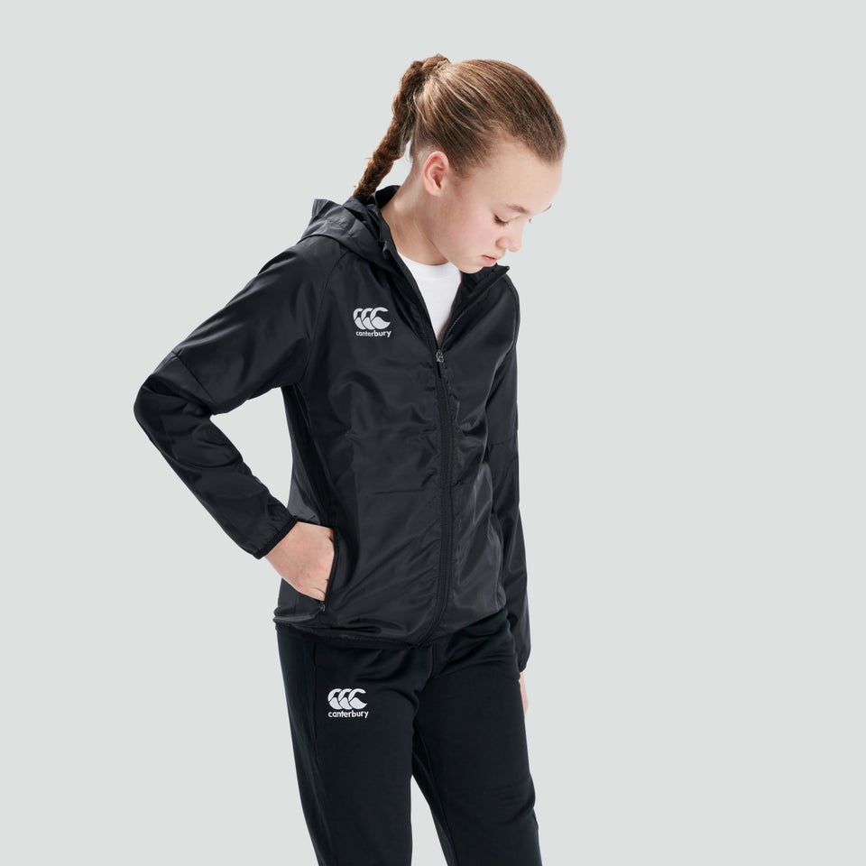 CANTERBURY LIGHTWEIGHT RAIN JACKET JU BLK