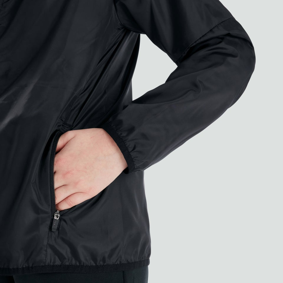 CANTERBURY LIGHTWEIGHT RAIN JACKET JU BLK