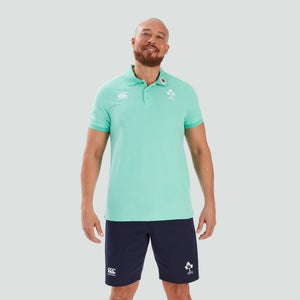 Mens Ireland Team Polo Shirt Green